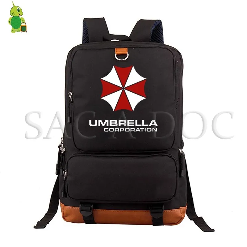 

Resident Evil Umbrella Daily Backpack Women Men Travel Rucksack School Bags for Teenage Boys Girls Large Laptop Backpack