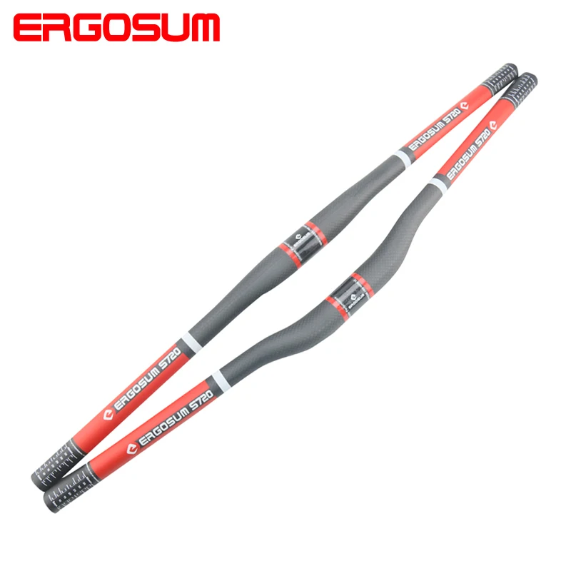 ERGOSUM S720 MTB Bicycle Handlebar Carbon Straight/Flat Handle bars