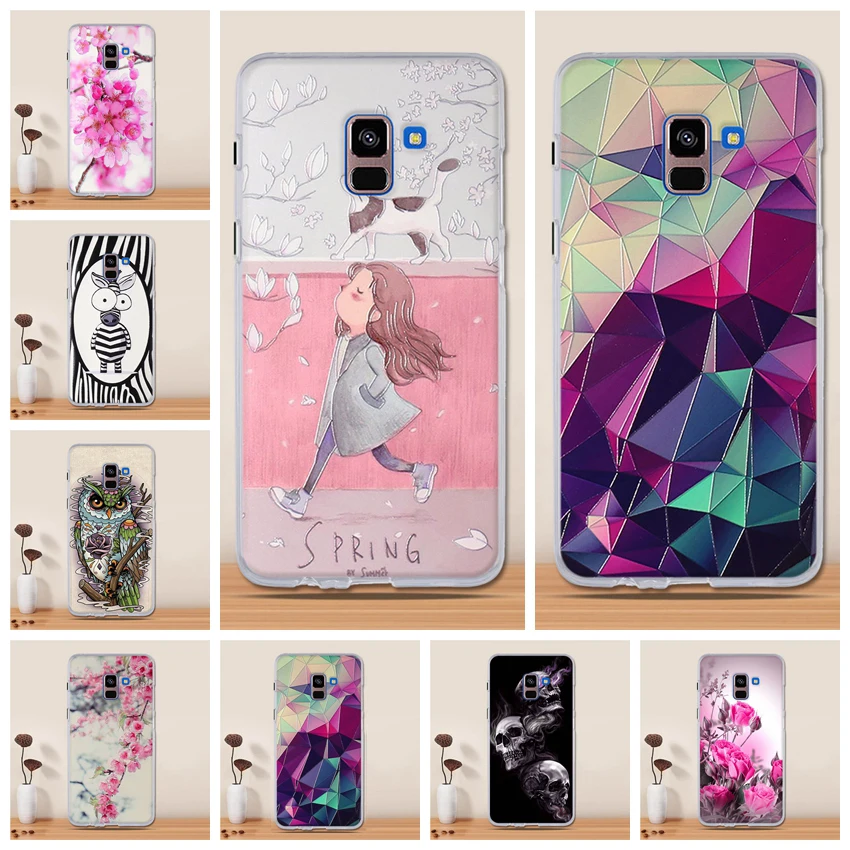

soft Case for Samsung Galaxy A8 Plus 2018 Cover Case TPU Silicone Back Coque Phone Case for Samsung A8 Plus 2018 TPU Cover Funda