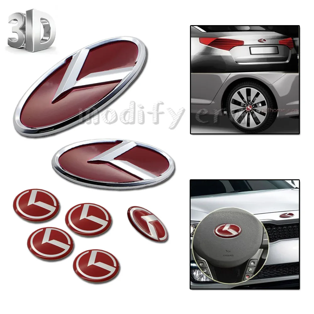 3D Red K Speed Emblem-1