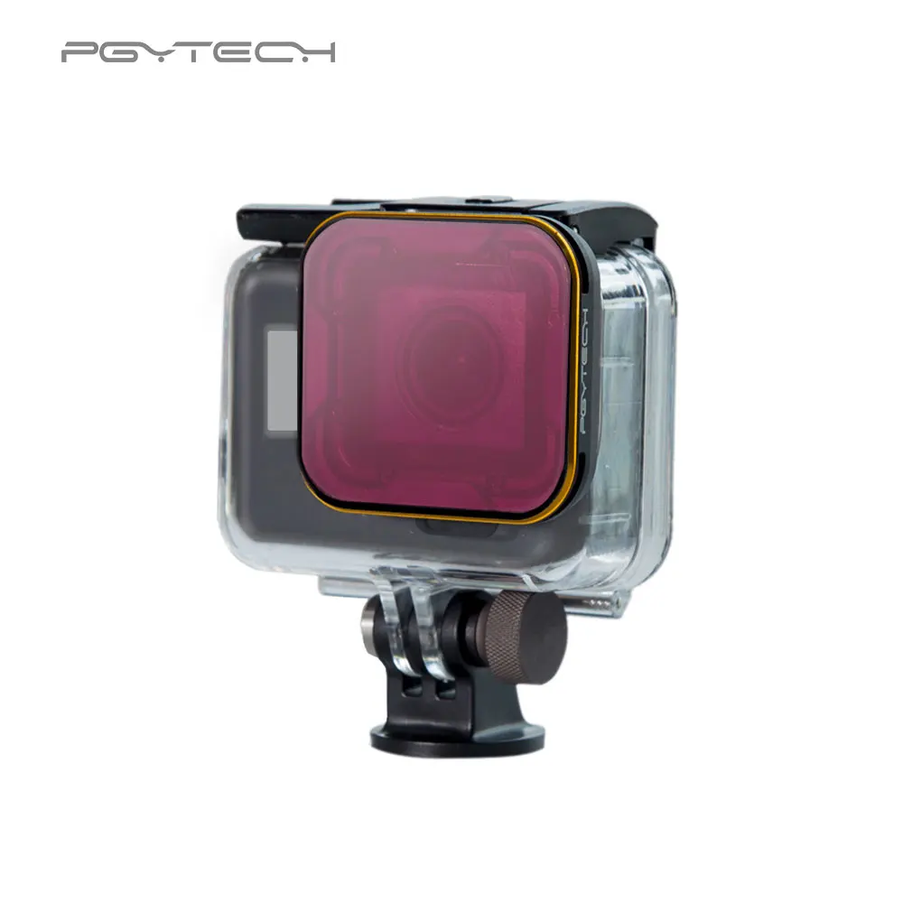 

PGYTECH Diving Filter housing version for GoPro Hero 5 Super Suit housing exclusive red filter For GoPro Camera Accessories