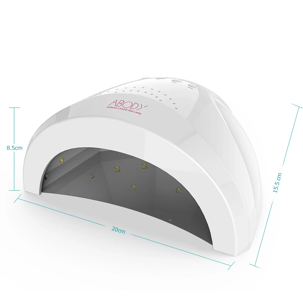 Abody 48 Вт Светодиодный УФ-светильник, УФ-светодиодный светильник, сушилка для лака для ногтей, светодиодный светильник для ногтей, нагреватель, машина для дизайна ногтей, инструменты для рисования салонов