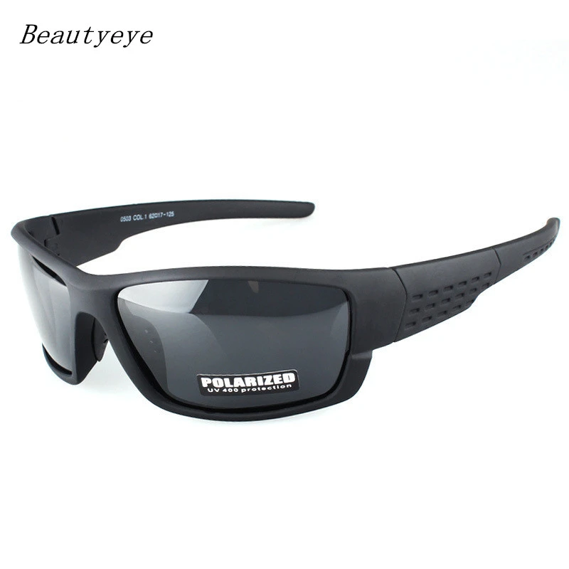 Gafas de sol deportivas polarizadas para hombre mujer, lentes de con montura negra, adecuadas para conducir, pescar, UV400, 2022|De los hombres gafas de sol| - AliExpress