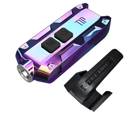 NITECORE TIP SS металлический брелок из нержавеющей стали светильник 360LMs USB Перезаряжаемый светильник для ключей Мини EDC - Испускаемый цвет: TROPICAL