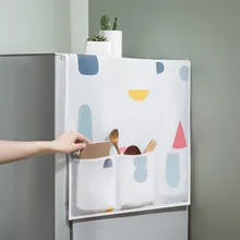 Бытовые пылезащитный чехол для холодильника с модным принтом водостойкие многофункциональные хранения висит мешок очистки аксессуары для хранения