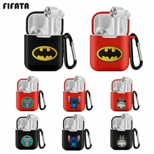 Для Airdots Pro силиконовый чехол ТПУ защитный чехол для Xiaomi Mi Air dots Pro TWS чехол Marvel Милая сумка для гарнитуры аксессуары