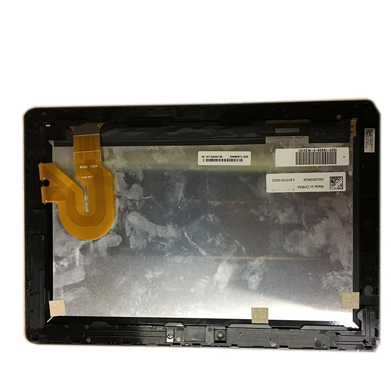 10,1 дюймов ЖК-дисплей Дисплей Сенсорный экран планшета Стекло в сборе с рамкой Запчасти оригинал для Asus Transformer Pad TF701T TF701