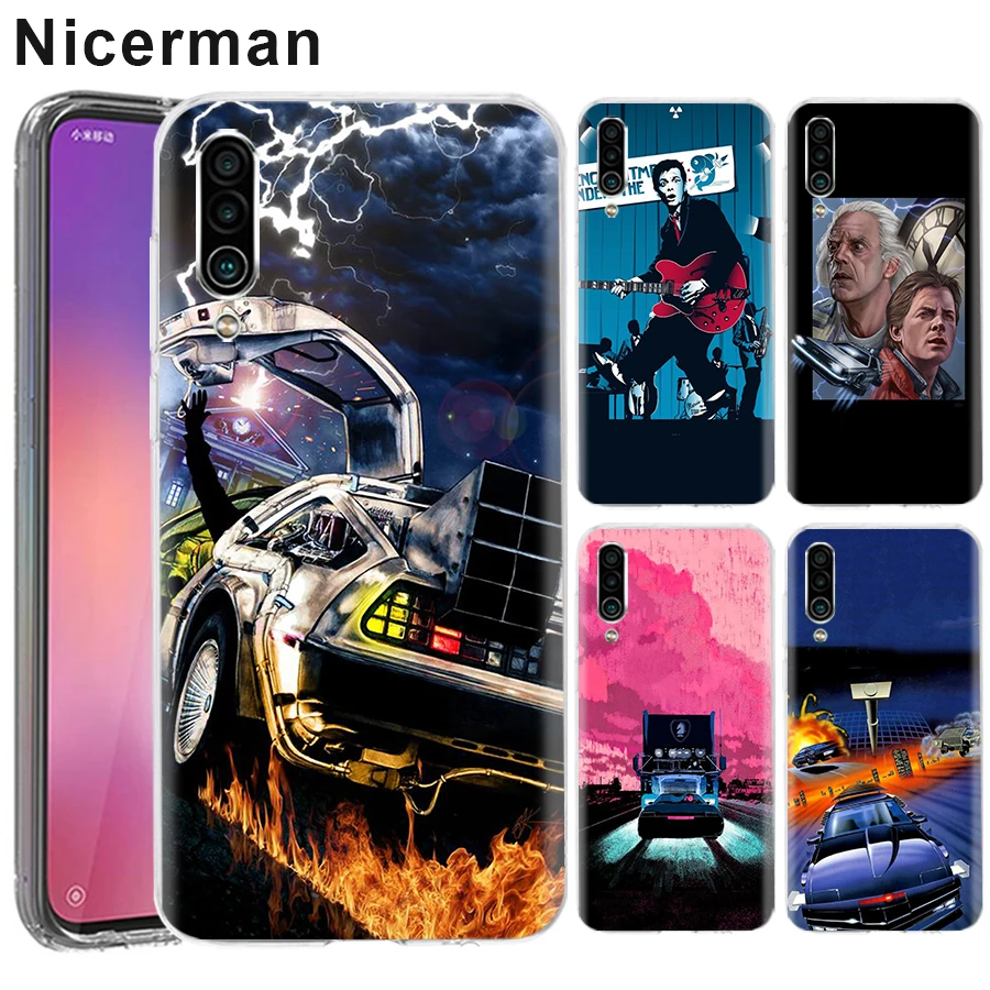 

Luxury Soft TPU Case For Meizu 16XS 16X 16th 16S Capa back to the future Shell Clear Silicone Cover for Meizu 16 M6T