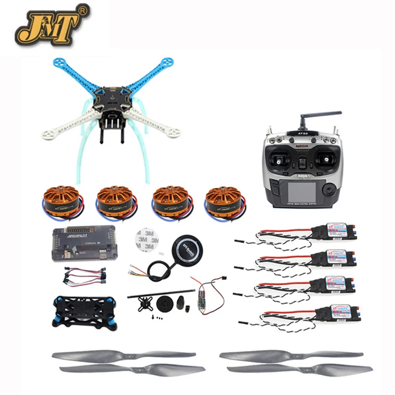 JMT APM2 8 DIY GPS font b Drone b font 500mm Multi Rotor with 700KV Motor