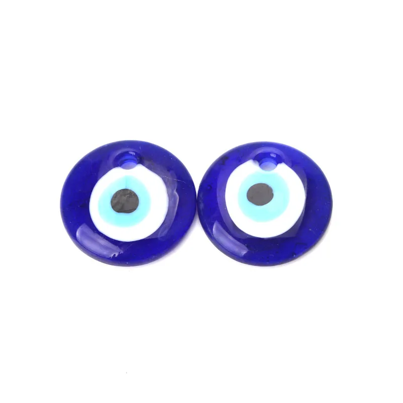 1 шт. 30/40/50 мм классический синий Стекло evil eye Цепочки и ожерелья подвеской Модные