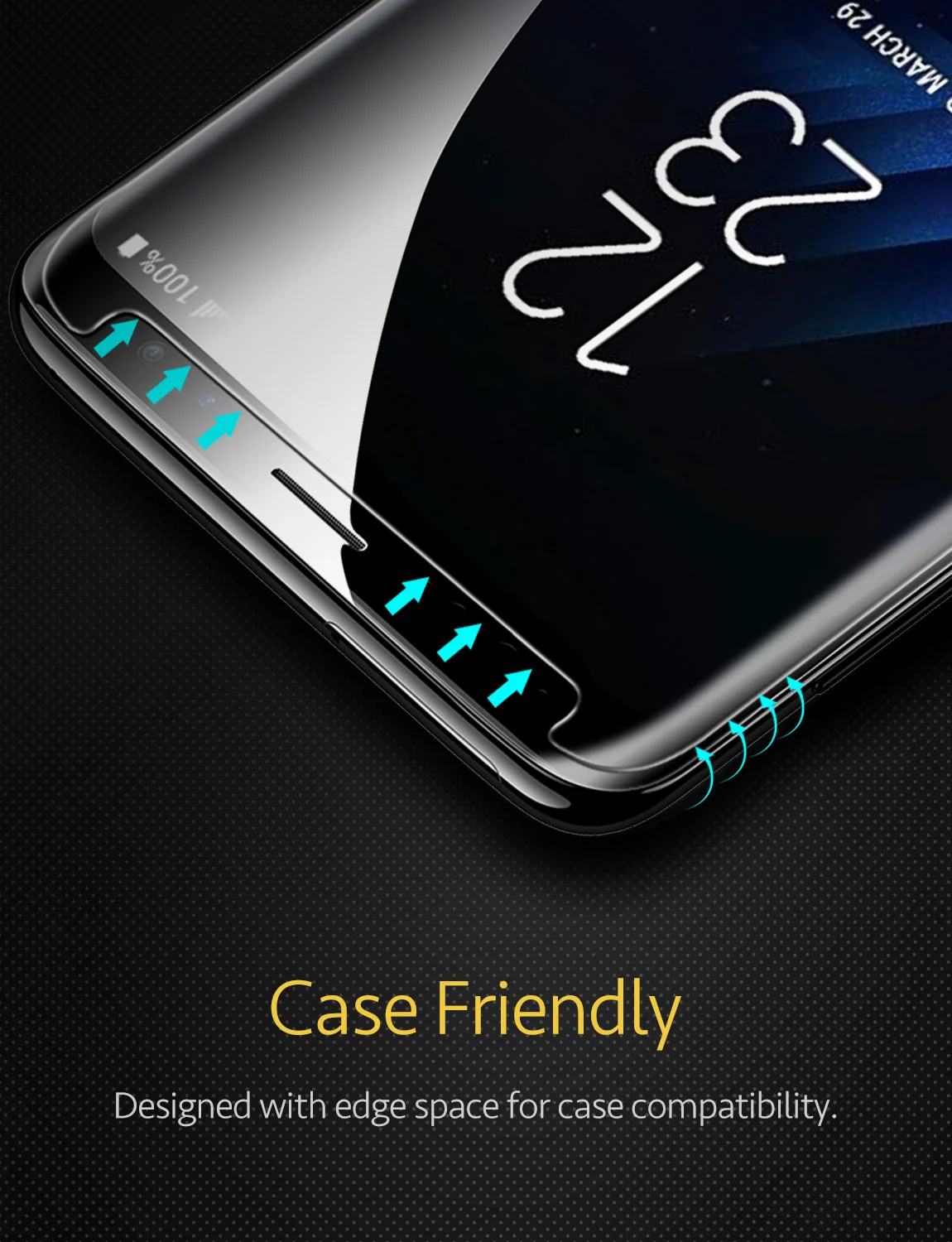 ESR закаленное стекло для samsung Galaxy S9 защитная пленка 3X более прочная 9H 3D изогнутая Защитная пленка для samsung S9 Plus