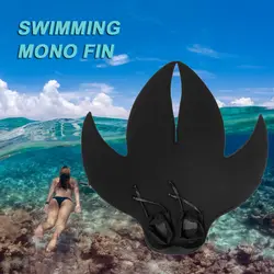 Взрослые/Детские ласты Monofin ласты для дайвинга обучение одежда заплыва отдыха моно Fin неопрена ласты для подводного плавания сёрфинга