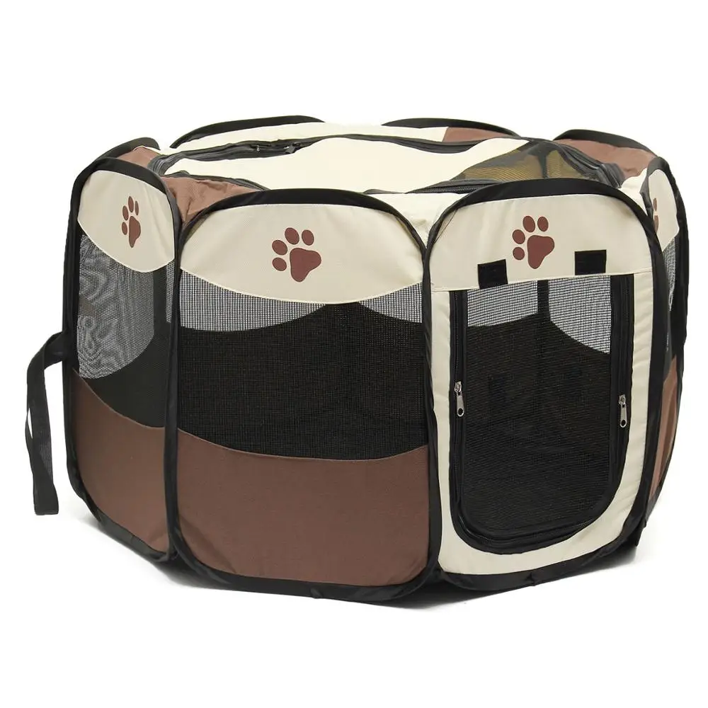 OxGord 45cm Pet Dog Cat Playpen Tent Portable Exercise Fence Kennel Cage Crate OxGord 45cm Pet Dog Cat Playpen Tent Portable Exercise Fence Kennel Cage Crate