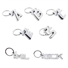 Автомобильный стильный металлический брелок для ключей Mercedes Benz AMG A B C E S ML класс W204 W205 W211 W210 W212 W168 W140 брелок для ключей авто