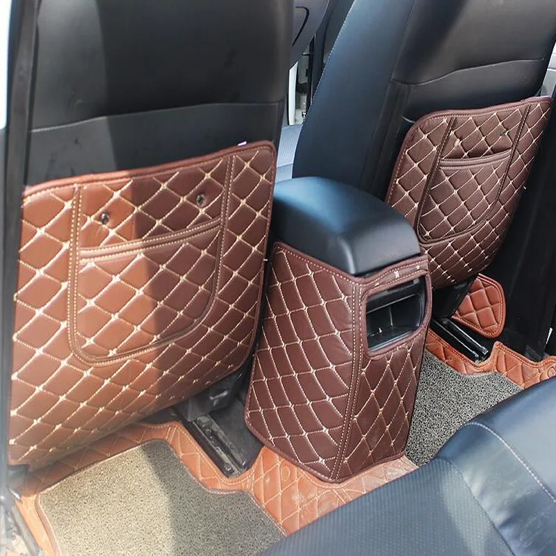 Tonlinker внутренняя спинка сиденья анти-насадка против загрязнений наклейки для Nissan SYLPHY-19 Автомобиль Стайлинг 1/2 шт PU кожаный чехол наклейки