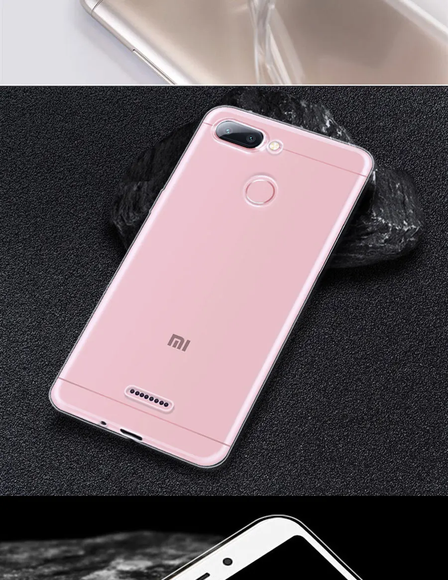 OAPDFE ультра тонкий мягкий прозрачный ТПУ чехол для Xiaomi Redmi 6 Pro 6A S2 5 Plus 5A 4X 4A Note 4 4X5 5A 6 Pro чехол s