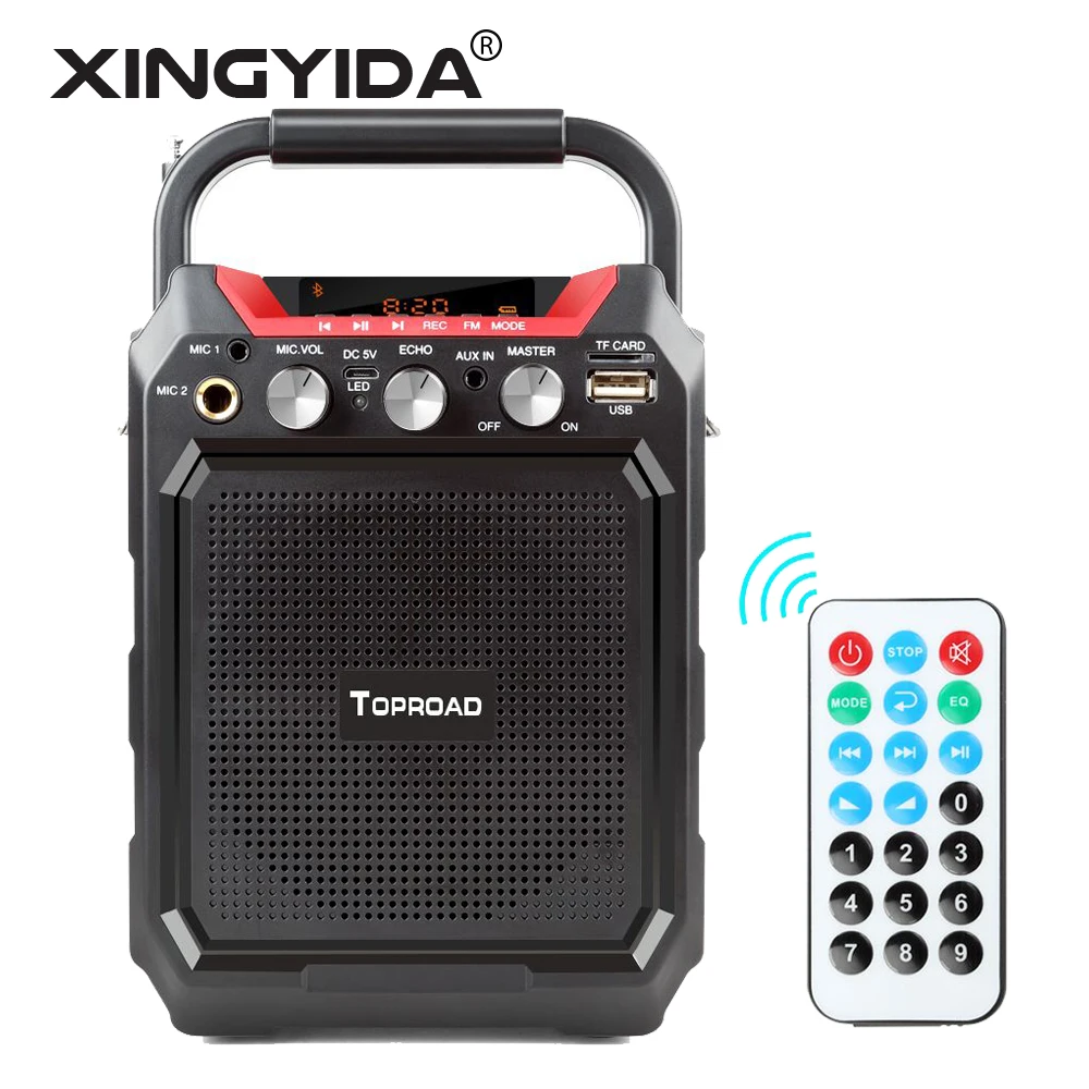 XINGYIDA открытый Портативный Bluetooth Динамик 7 Вт громкий Беспроводной стерео Бас