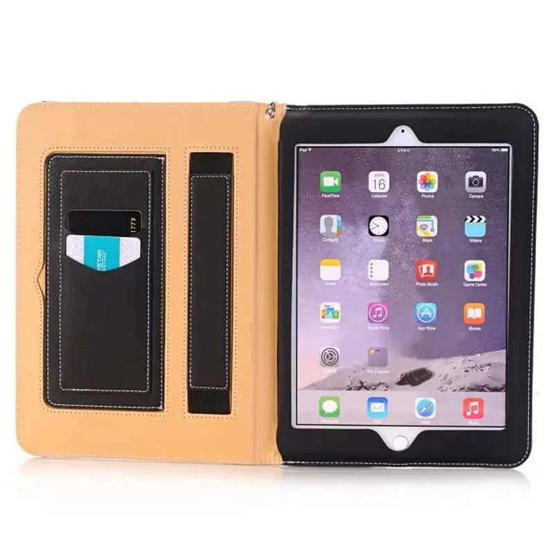 Роскошный чехол из искусственной кожи для Apple iPad Air 2 Air 1 Tablet Case Wallet Smart Cover для iPad 6 iPad 5 iPad Pro 9,7+ стилус