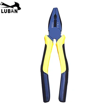 

LUBAN 8'' High quality Multifunctional electrician Tools Multifunction Wire Pliers cutting tools