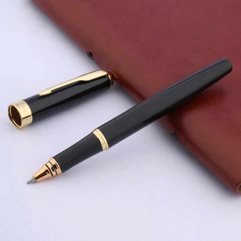 BAOER 388 черная и яркая шариковая ручка с золотыми стрелками|baoer|baoer 388baoer pen |