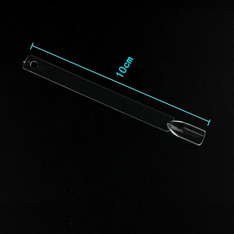 Накладные ногти веер для дизайна ногтей дисплей натуральный черный прозрачный лак для ногтей образец пластикового тренировочного маникюрного инструмента образец