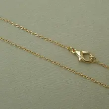 Сеть готовой одежды позолоченный плоский овал кабель-Палочки 2*1.5 мм 1" L