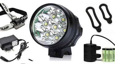 Flash Deal 4000 Lumens 3x  XM-L T6 LED Headlight 3T6 Headlamp Bicycle Bike Light Waterproof + Battery Pack Free Shipping 0