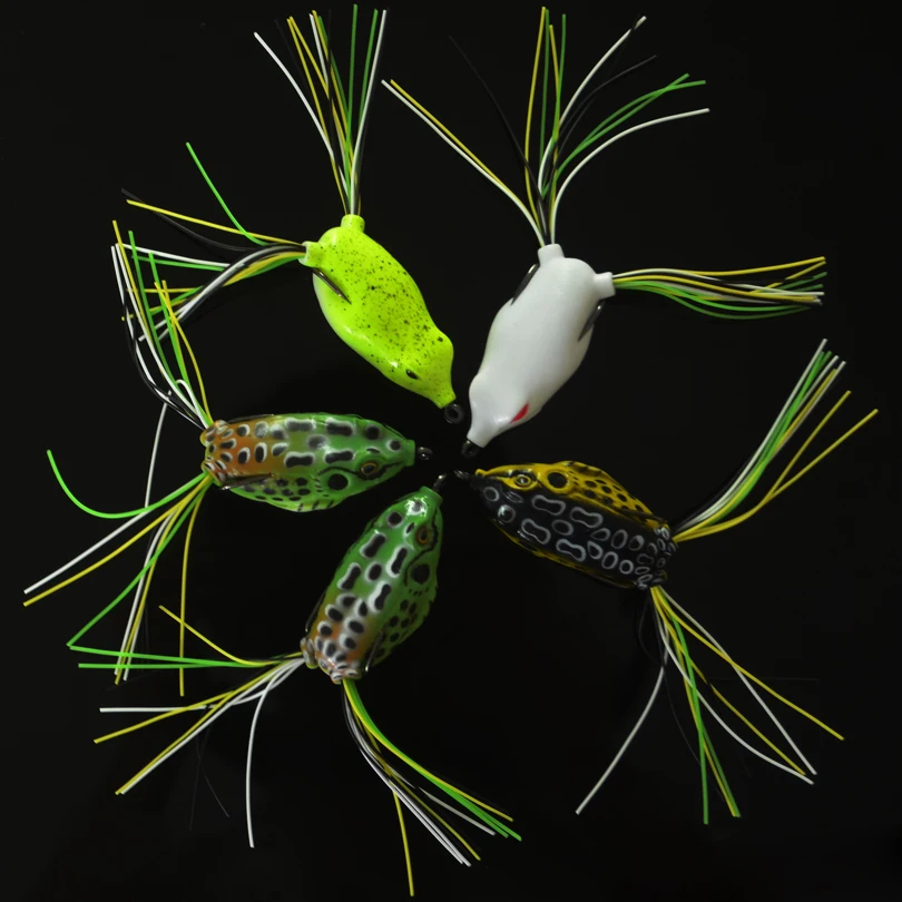 MNFT NEW 1PC Soft Tube Bait Japan Plastic Fishing Lures Frog Lure