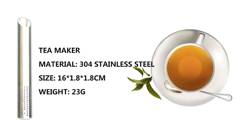 1 шт. Чай фильтры Нержавеющая сталь творческий трубы Дизайн металла Чай фильтр для кружка Необычные фильтр для пуэр Чай травы Чай