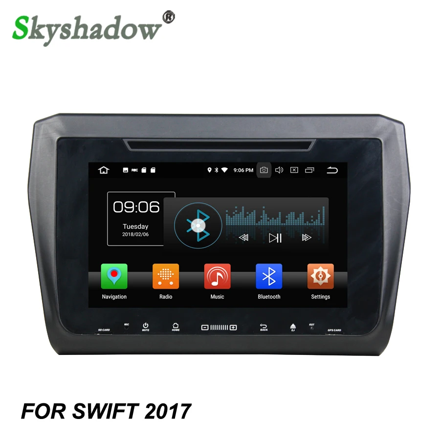 Discount Android 8.0 Octa Core 4G RAM +32G 8CORE Car DVD Player GPS Glonass Map car RDS Radio wifi 4G Bluetooth 4.0 For SUZUKI SWIFT 2017 0