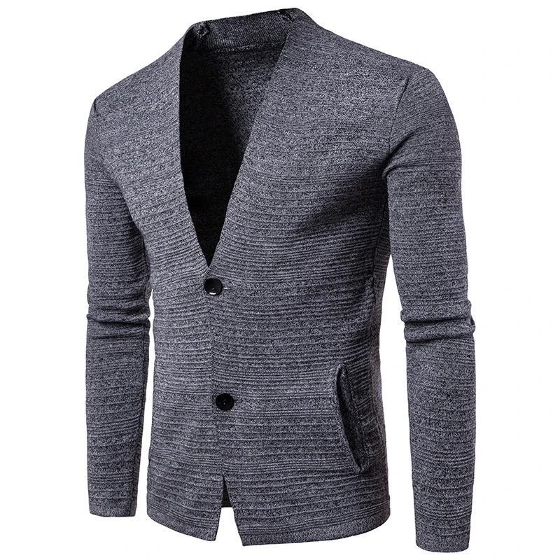 Hot Spring Autumn New Fashion Mens Cardigan Sweaters Casual Coat Thin Knitwear Coat Men Clothing Korean Style Size M-2XL