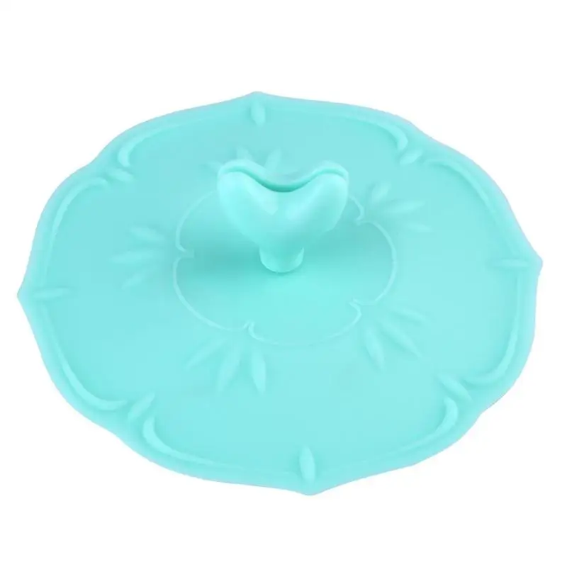 New Silicone Cup Cover Anti-Dust LeakProof Sealed Tea Coffee Lids Airtight Lovely Shaped Cups Suction Seal Cap Christmas Gifts - Цвет: A