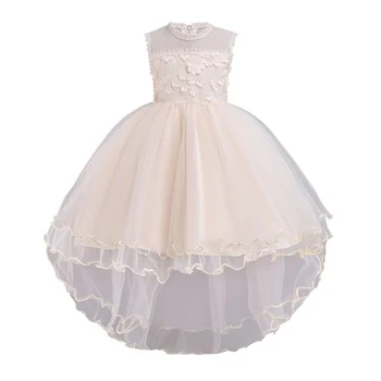

Sweet Kids Baby Sleeveless Dress Elegant Flower Girl Wedding Dress Kids Party Dresses For Girls Costume Children Dress Formal