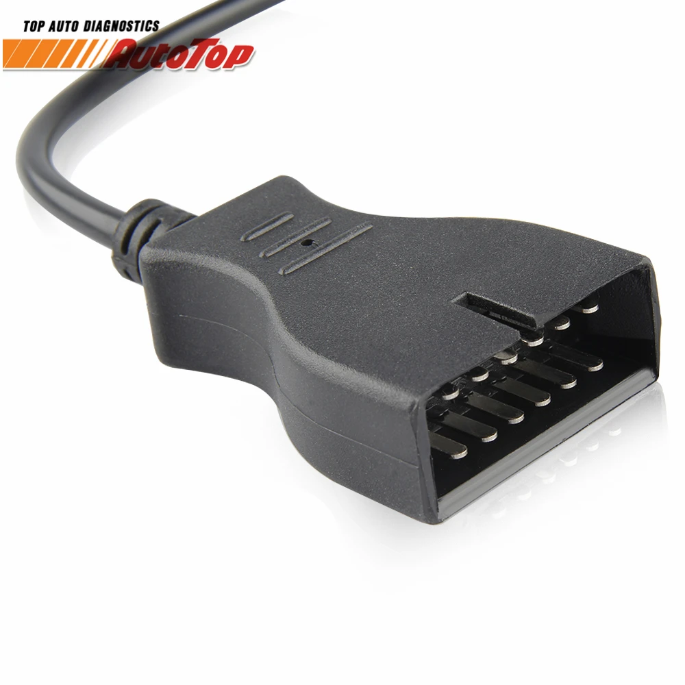 Для GM12 OBD2 Кабель адаптер для G M 12 Pin к ODB2 16Pin кабель OBDII разъем OBD1 инструмент