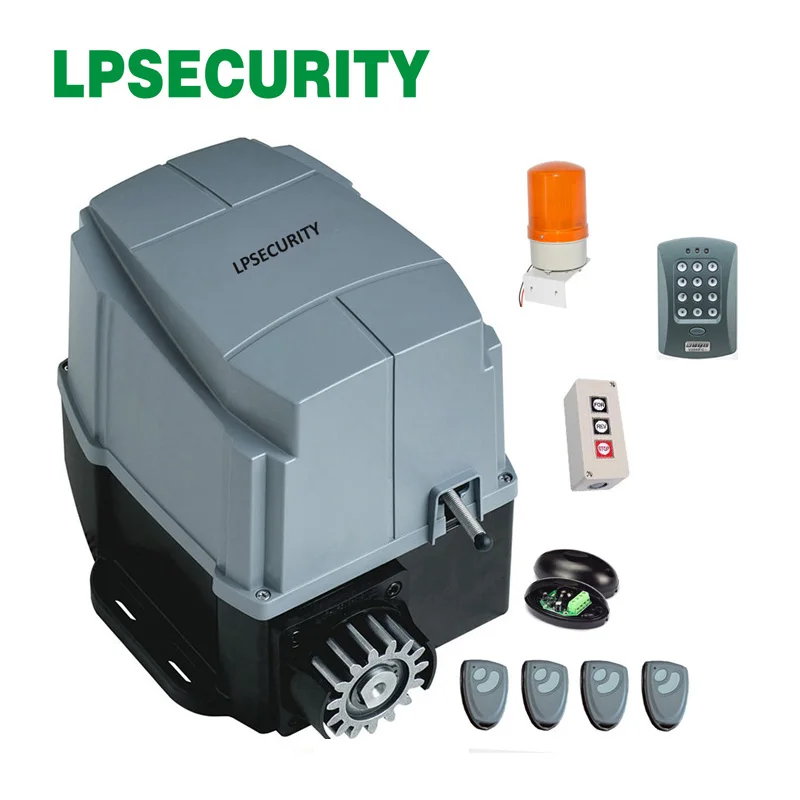 US $223.25 LPSECURITY 800kg AC Engine Automatic Gate System Electric Sliding Gate Opener Motor Foresee