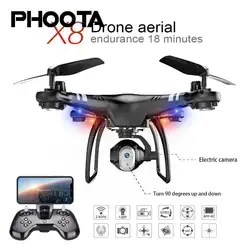 RC Drone выносливость 18 минут 480 P/720P HD камера FPV системы Wi Fi 360 градусов прокатки высота Удержание Quadcopter