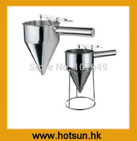 

Free Shipping Stainless Steel Funnel for Batter Dispenser