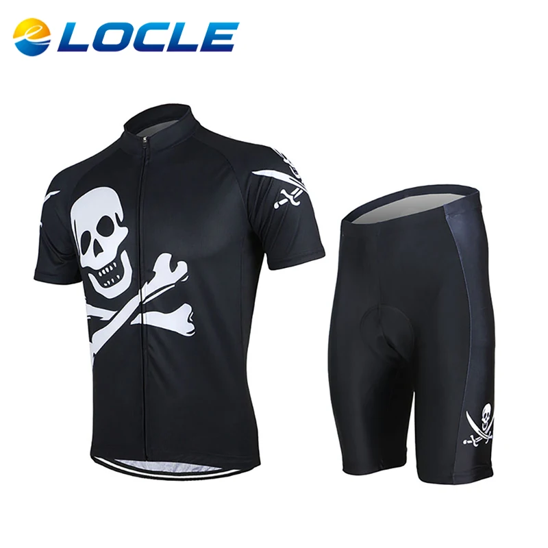 

LOCLE Hot Sale Cycling Suit Cycling Team Clothing Cycling Jerseys Sets Men Bicycle Riding MTB Short Sleeve Jerseys Sets