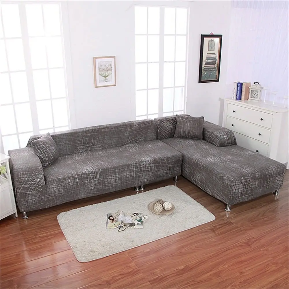 Эластичный чехол на диван 3 сиденья L Форма Эластичный Чехол для мебели Диванный чехол/чехлы на стул чехлы для диванов мебель протектор полиэстер любит