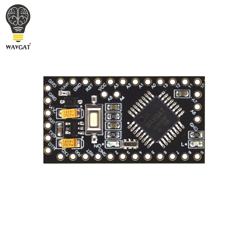 WAVGAT Pro Mini ATMEGA328P 328 ATMEGA328 5 в 16 МГц для arduino Nano Micro control Control Board|Интегральные схемы| |