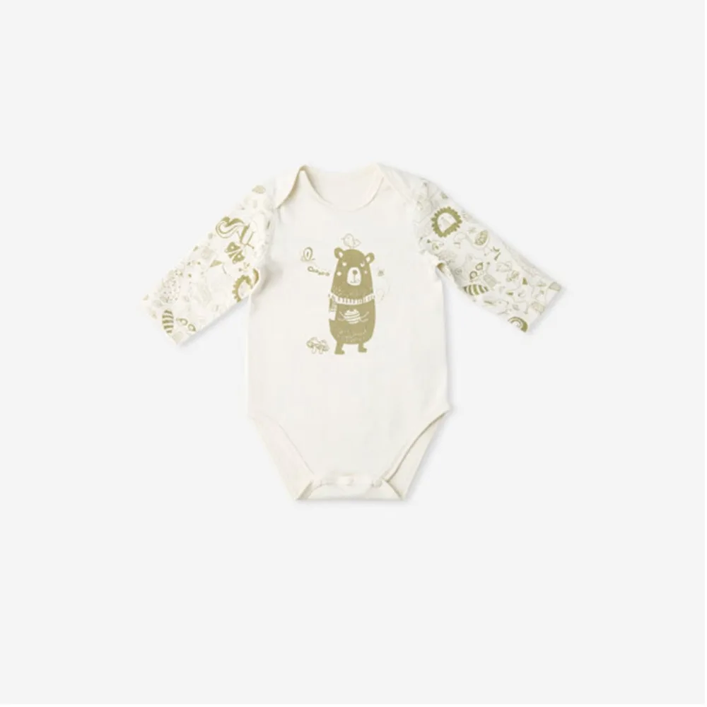 COBROO маленьких боди; штаны комплект с одежда с длинным рукавом хлопок младенческой комплект детской одежды 0-3-6-9 месяцев