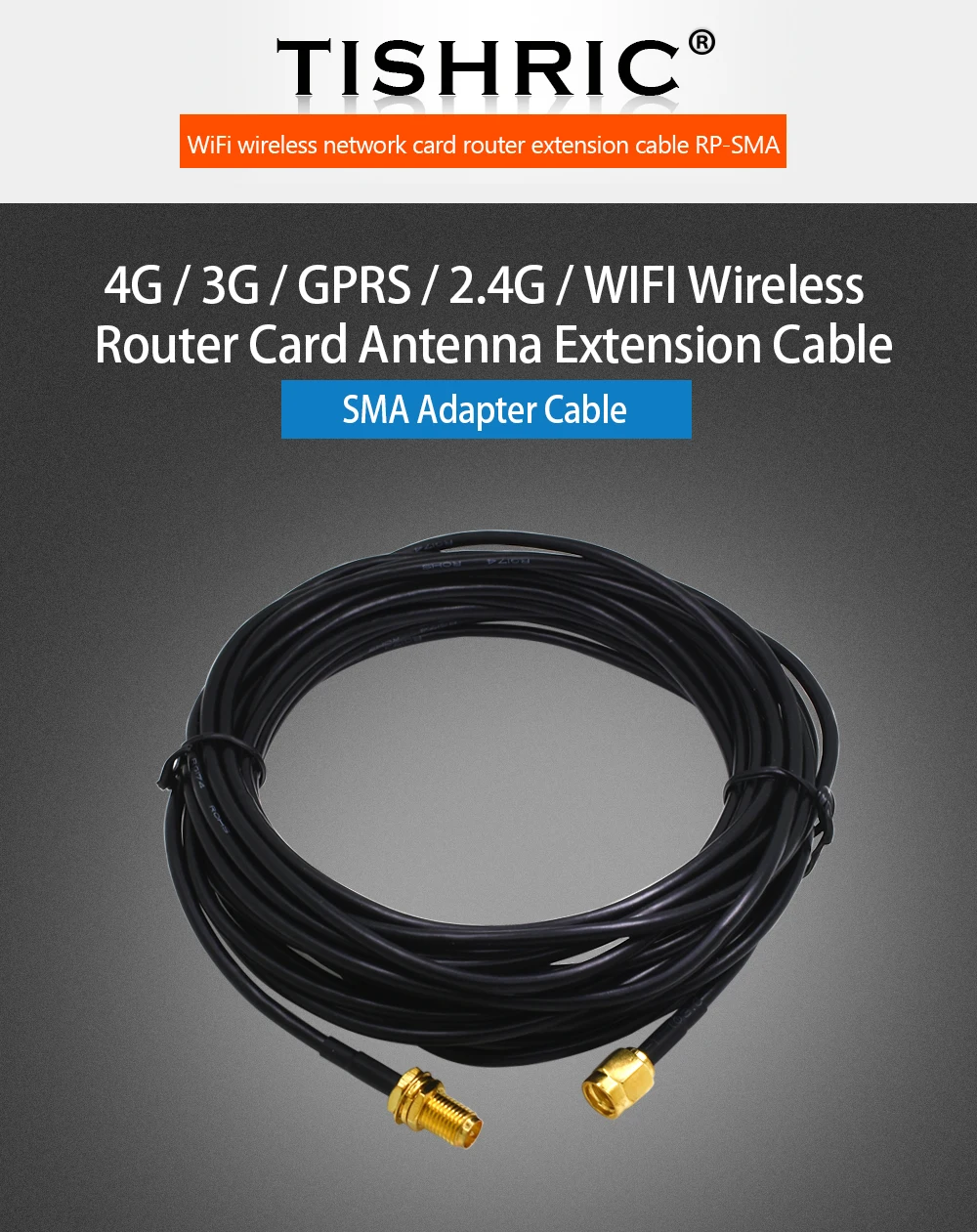 Bingfu WiFi Antenna Extension Cable RP-SMA Male to N Male Low Loss KSR-195 Cable 1m//3 feet for Wireless Mini PCI Express PCIE Network Card USB WiFi Adapter WiFi Router Booster IP Camera