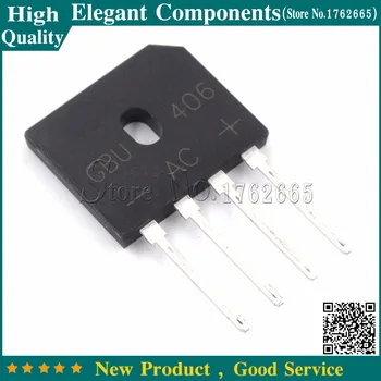 

5PCS 4A 600V diode bridge rectifier GBU406
