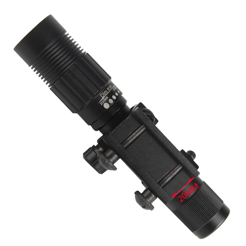 Night Vision Optics Adjustable Strong Green Laser Flashlight Illuminator Hunting Laser Sight Free Shipping RL8-0006G-07