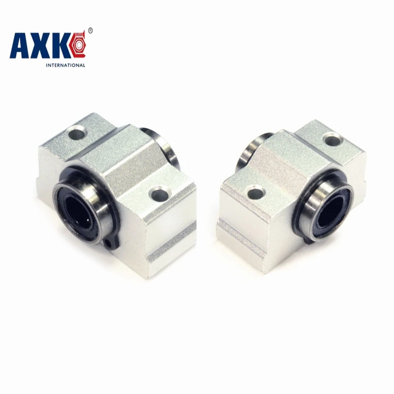 Axk 4 шт./партия Sc12vuu Sc12v Scv12uu 12 мм с ЧПУ блок подушки линейная горка для