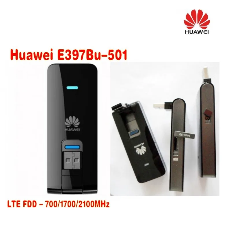 Открыл huawei E397 (E397Bu-501) 4 г LTE usb-модем 100 Мбит/с + 10dBi 3g 4 г LTE антенны TS9