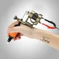 Стрекоза роторная Татуировка пистолет высокая производительность двигатель татуировки машина для Liner& Shader RCA+ двойной крюк 5000 об/мин