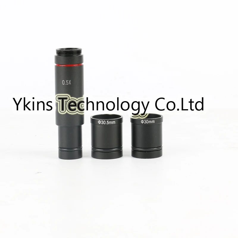 

CCD CMOS Camera Microscope Camera 0.5X C-Mount Lens with Eyepiece Adapter 0.5X reducing lens with +30mmm+30.5mm ring