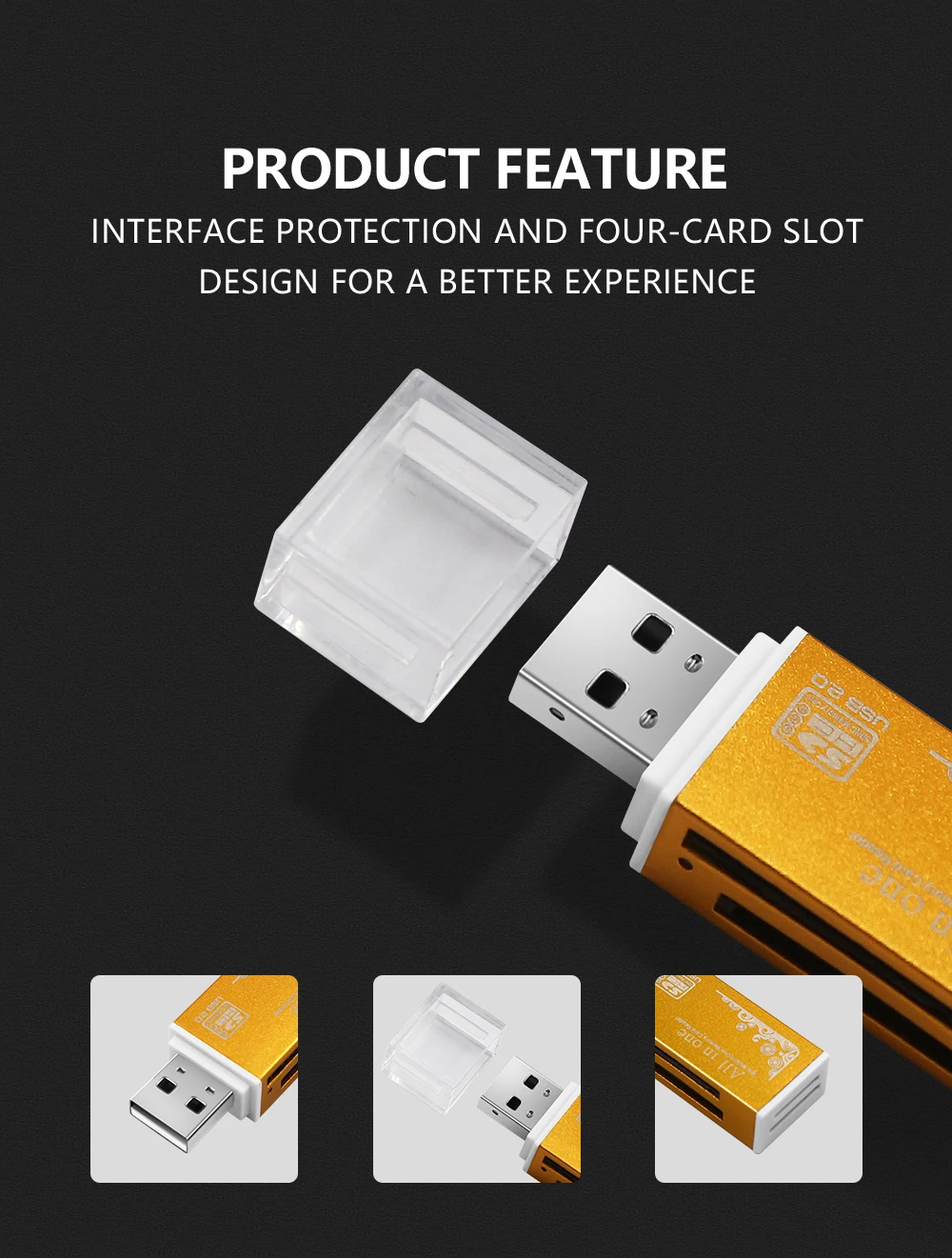 Универсальный Micro USB и USB 3 в 1 OTG кард-ридер высокоскоростной USB2.0 Универсальный OTG TF/SD для Android компьютера удлинители