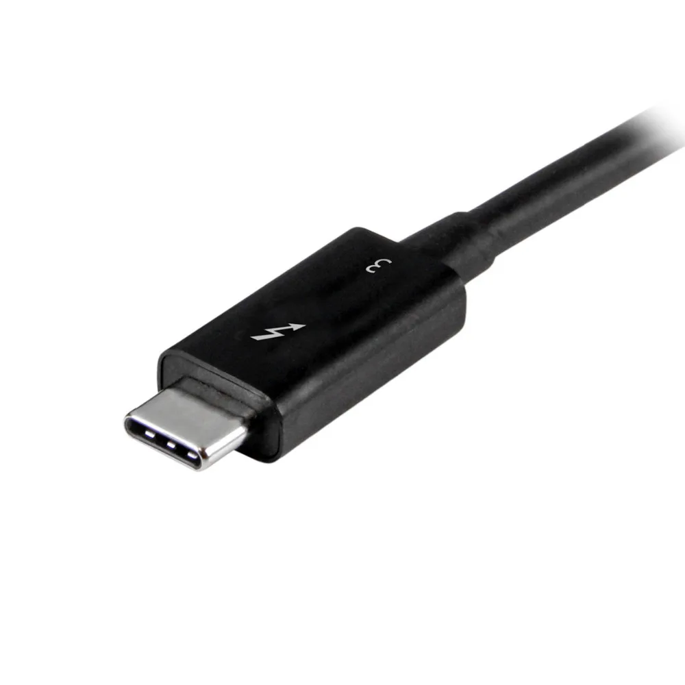 Thunderbolt 3 USB 1 C Male to 40 Гбит/с кабель для Dell XPS13 50 см м 2 черный|usb 3.1|usb-c 3.1usb-c usb |